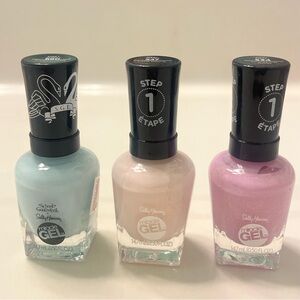 Sally Hansen Miracle Gel Polish x 3